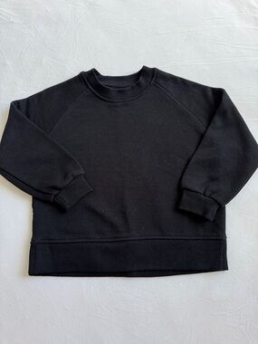 Zara Kids Black Crewneck Sweatshirt Size 2-3 Years
